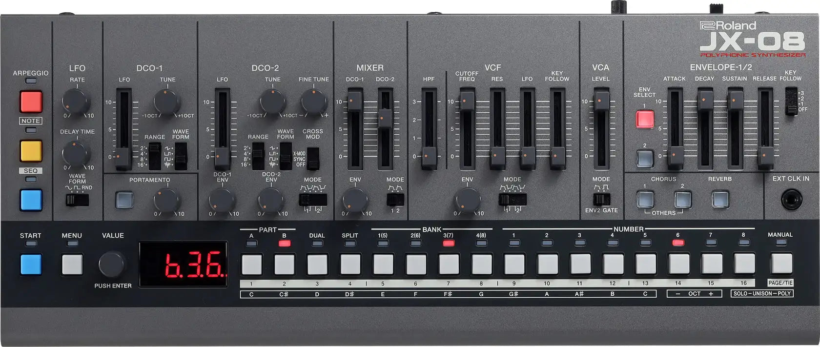 Roland JX-08 Boutique Series JX-8P Sound Module - Roland - VisionSounds South Africa