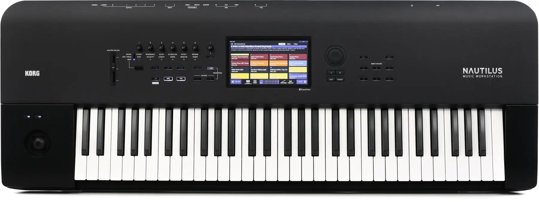 Korg Nautilus 61 - Korg - VisionSounds South Africa