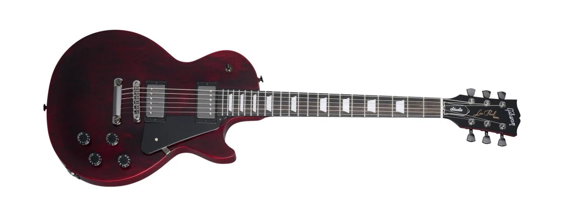 Gibson Les Paul Studio Modern Electric Guitar - Wine Red Satin detail image 3