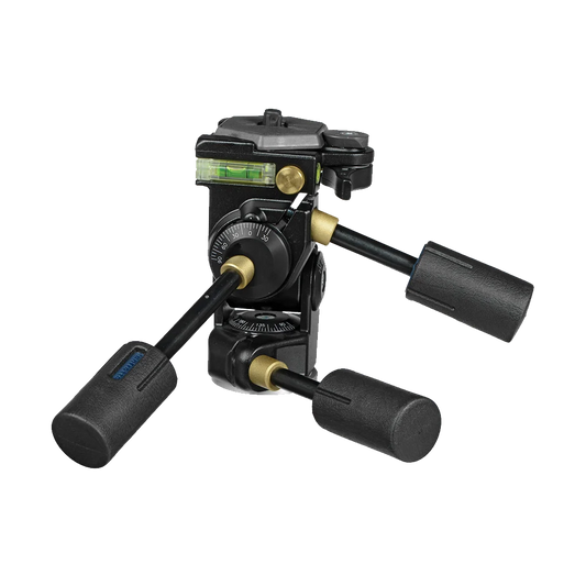 Manfrotto 229 3-Way, Pan-and-Tilt Head with 030-14 Quick Release Plate