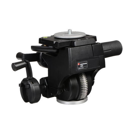 Manfrotto 400 3-Way Geared Pan-and-Tilt Head with Select Quick Release Plates