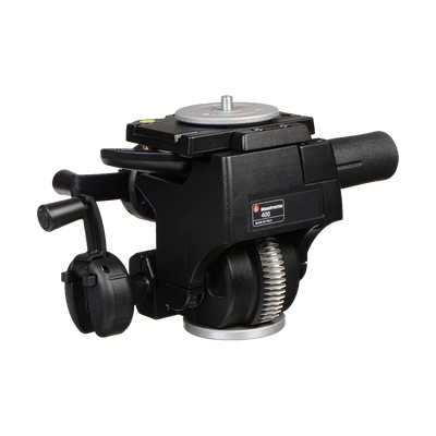 Manfrotto 400 3-Way Geared Pan-and-Tilt Head with Select Quick Release Plates