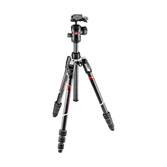 Manfrotto Befree Advanced Carbon Fiber Travel Tripod with 494 Ball Head (Twist Locks, Black)