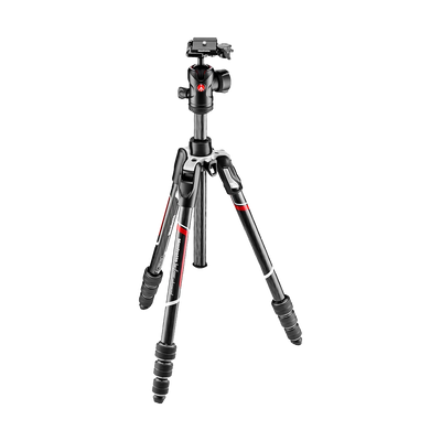 Manfrotto Befree Advanced Carbon Fiber Travel Tripod with 494 Ball Head (Twist Locks, Black)