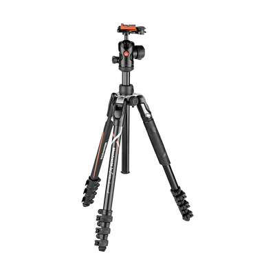 Manfrotto Befree Advanced Travel Aluminum Tripod with 494 Ball Head (Lever Locks, Sony Alpha Edition)