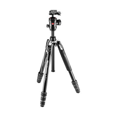Manfrotto Befree GT Travel Aluminum Tripod with 496 Ball Head (Black)