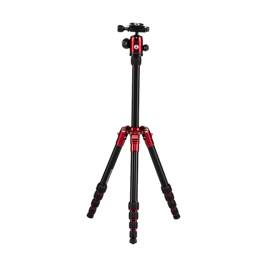 Manfrotto Element Small Aluminum Traveller Tripod (Red)