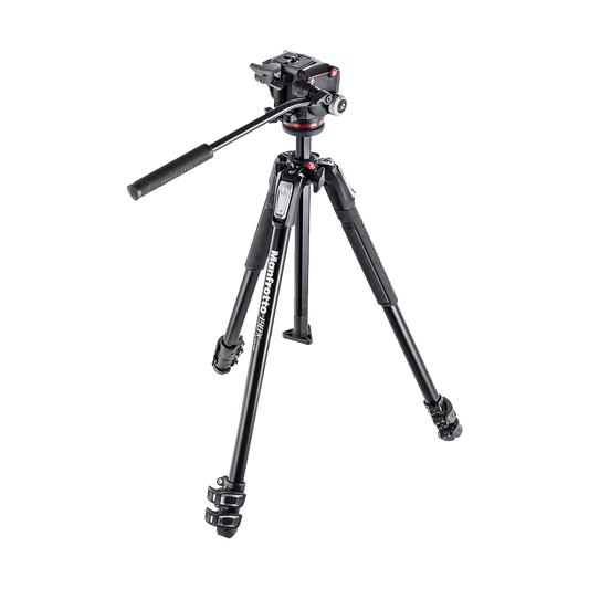 Manfrotto MK190X3-2W Aluminium 3-Section Tripod with 2-Way head
