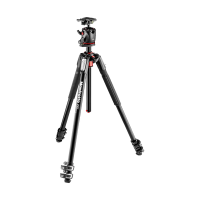 Manfrotto MK190XPRO3-BHQ2 190 Aluminium Tripod with Q2 Ball Head