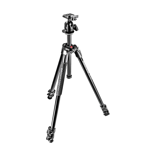 Manfrotto MK290XTA3-BH 290 Xtra Aluminium 3-Section Tripod with Ball Head