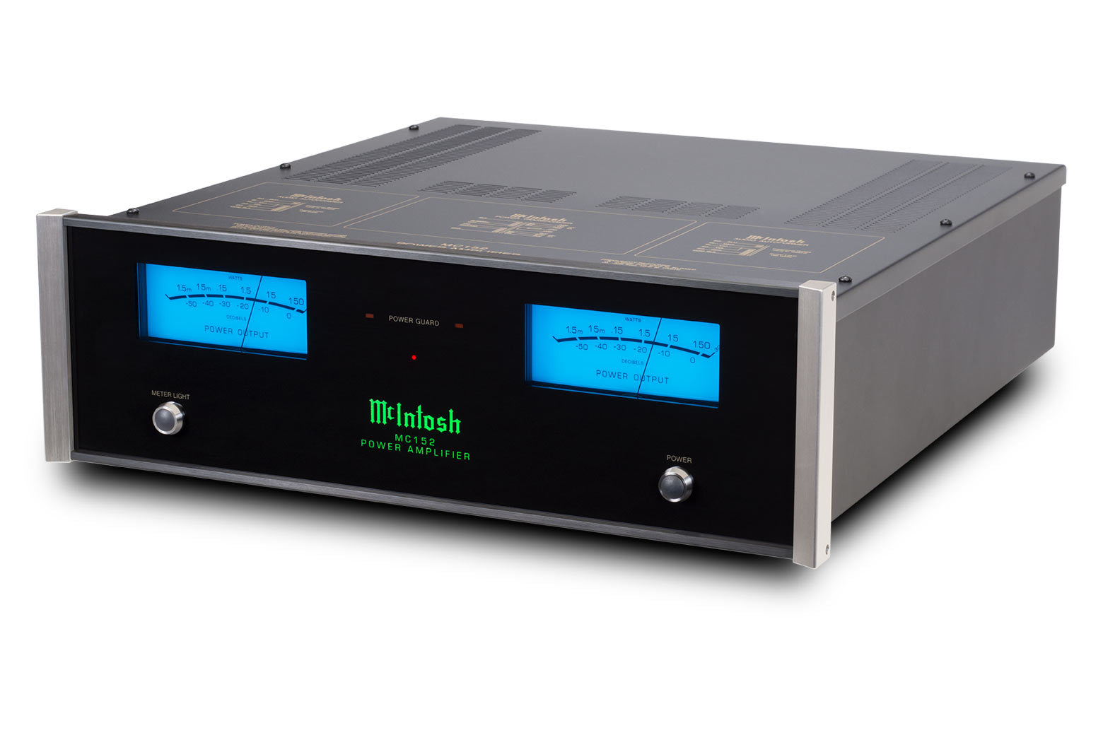 McIntosh MC152 2-Channel Solid State Amplifier - View 2