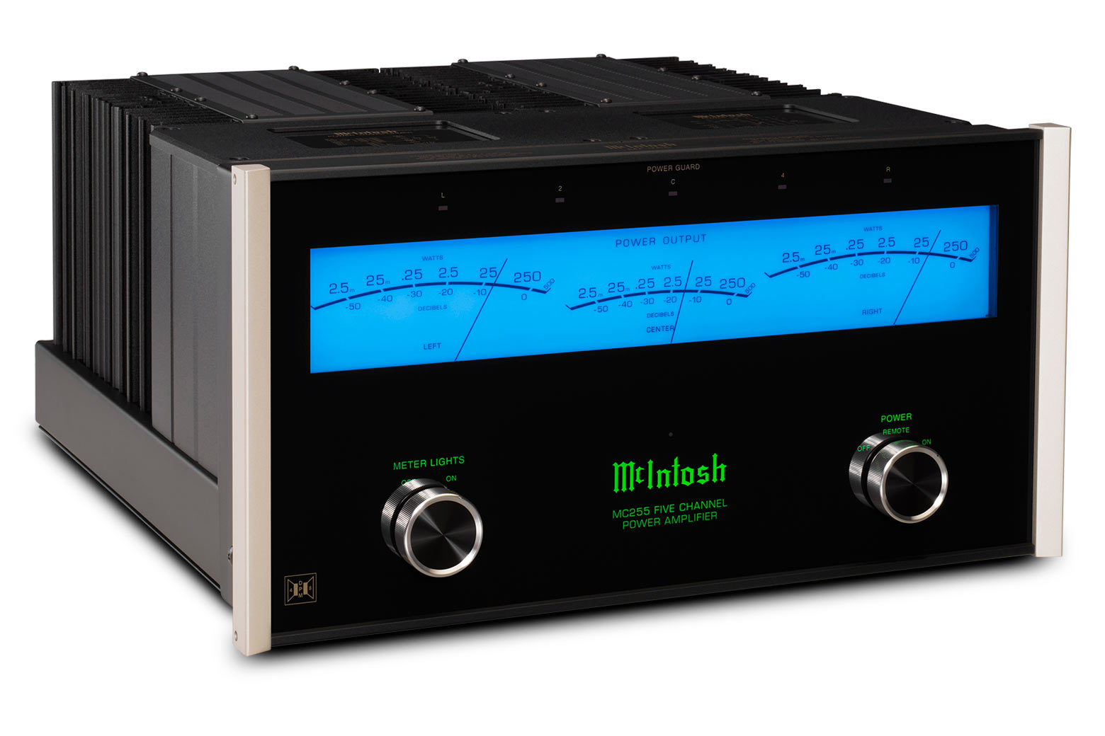 McIntosh MC255 5-Channel Solid State Amplifier - View 3