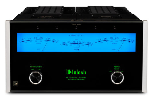 McIntosh MC255 5-Channel Solid State Amplifier - McIntosh