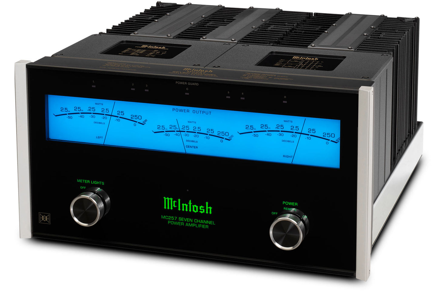 McIntosh MC257 7-Channel Solid State Amplifier - View 3