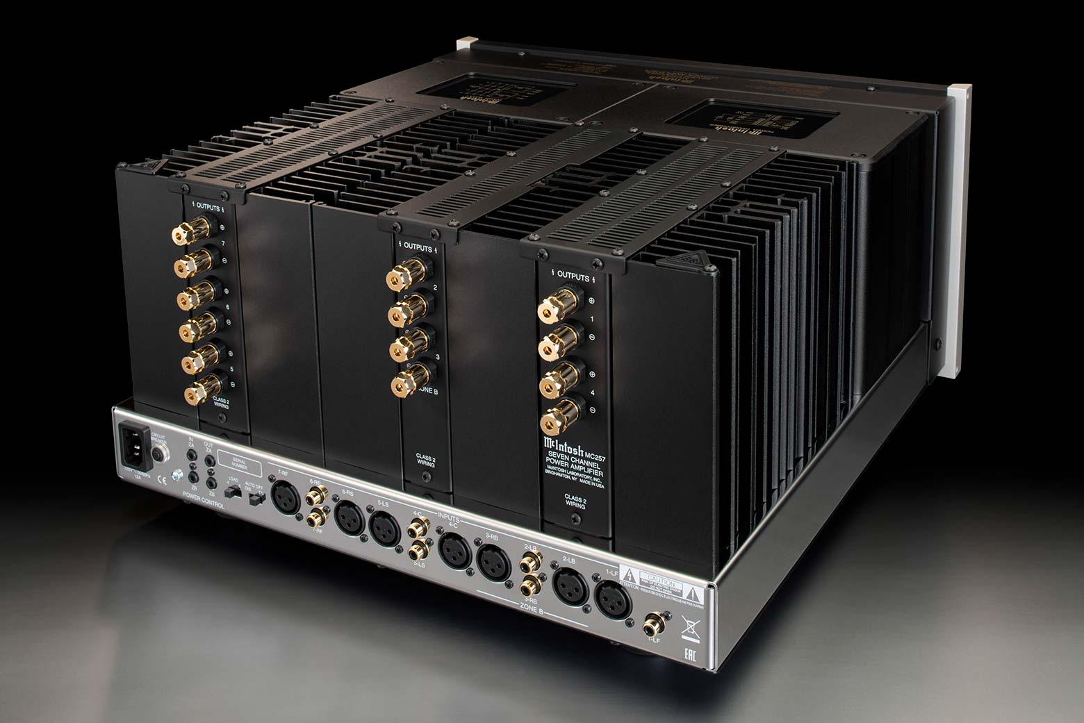 McIntosh MC257 7-Channel Solid State Amplifier - View 4