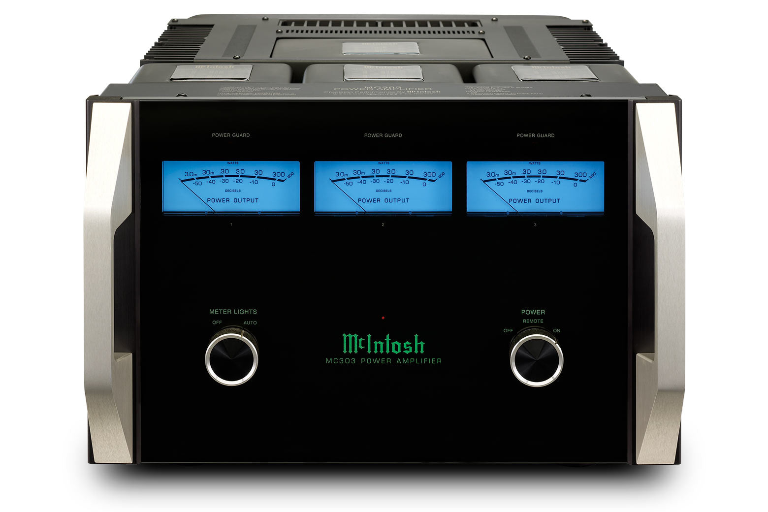 McIntosh MC303 3-Channel Solid State Amplifier - McIntosh