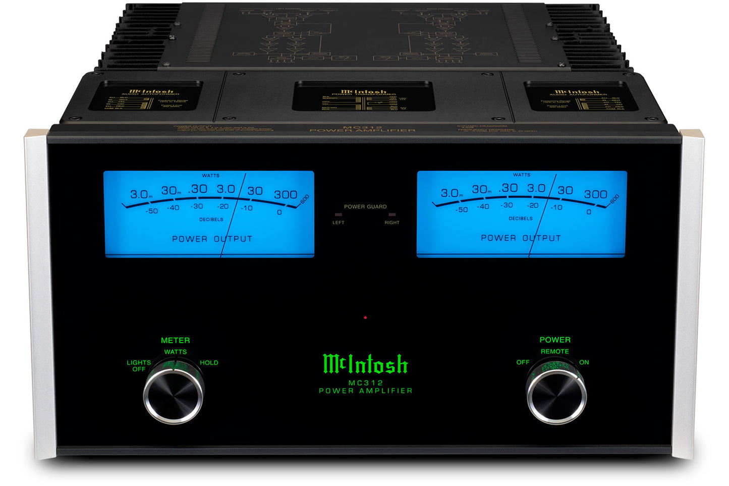 McIntosh MC312 2-Channel Solid State Amplifier - McIntosh