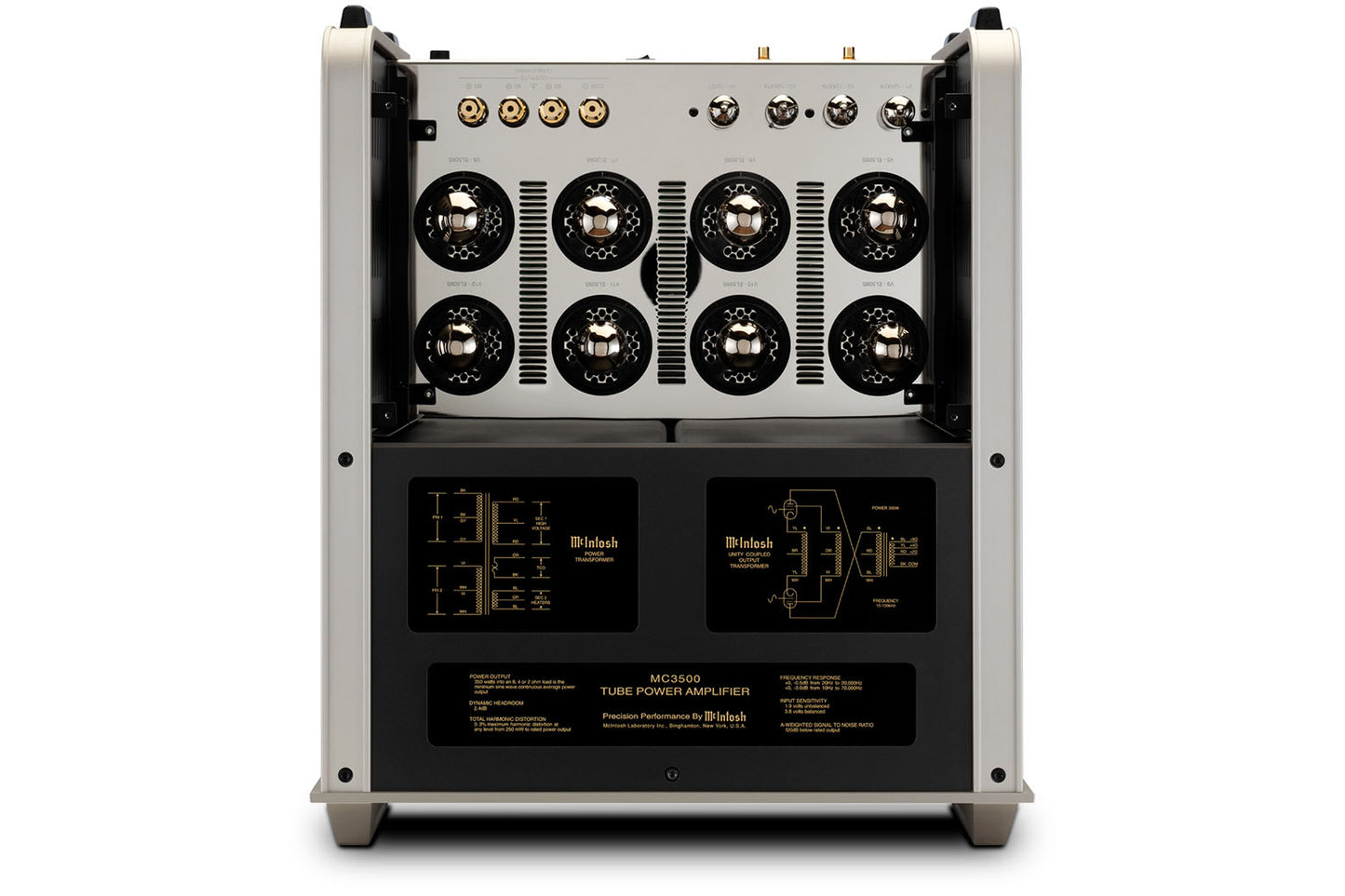 McIntosh MC3500 1-Channel Vacuum Tube Amplifier Mk II - View 4