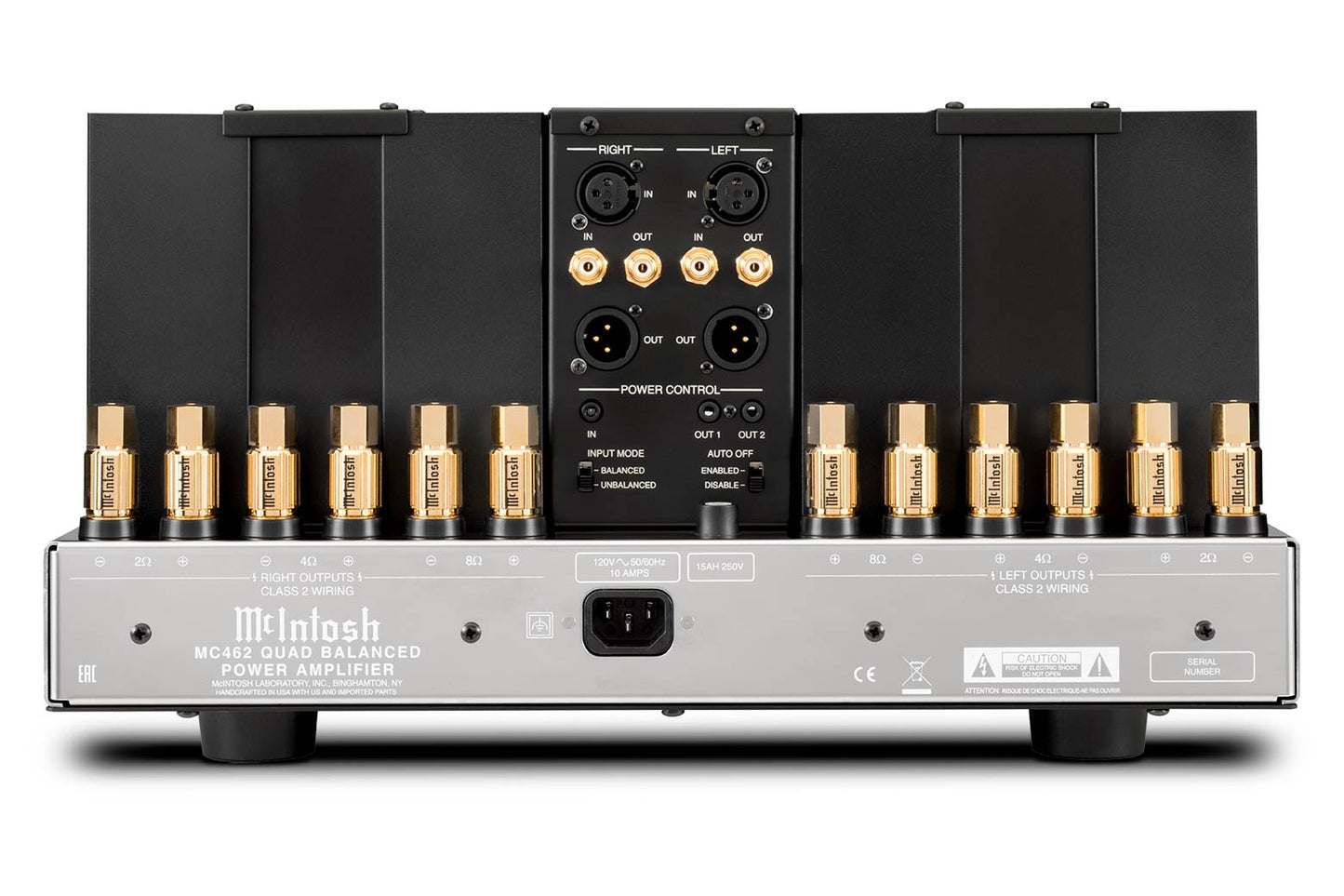 McIntosh MC462 2-Channel Solid State Amplifier - View 3