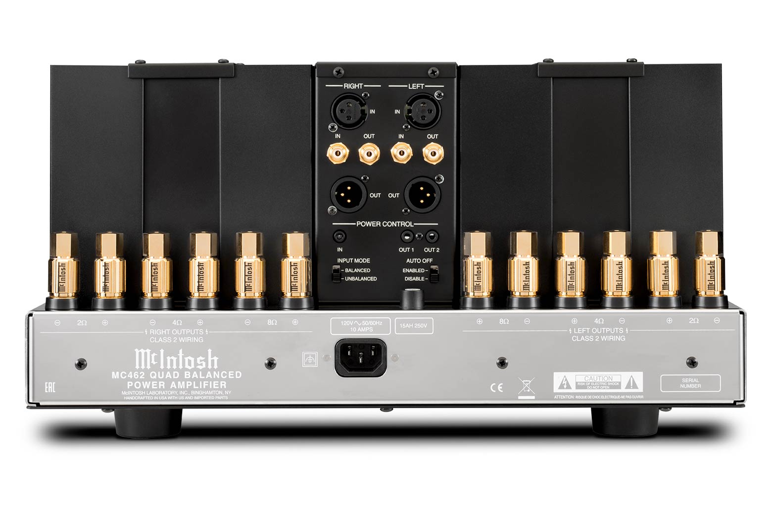 McIntosh MC462 2-Channel Solid State Amplifier - View 3