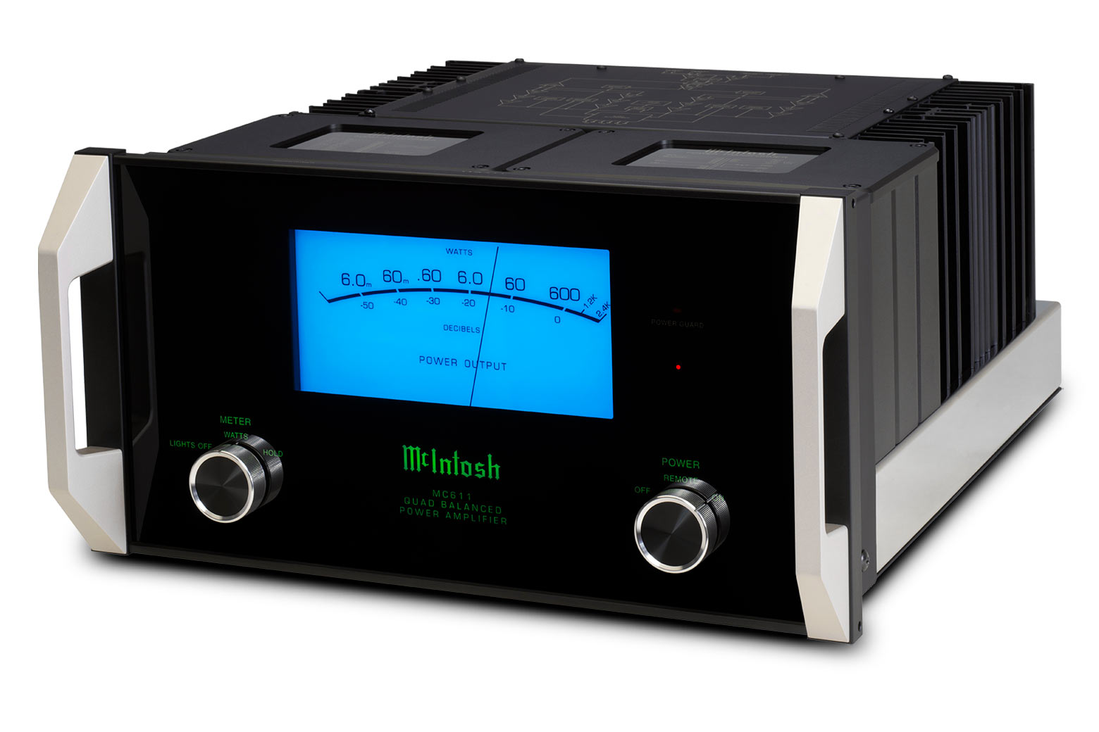 McIntosh MC611 1-Channel Solid State Amplifier - View 3