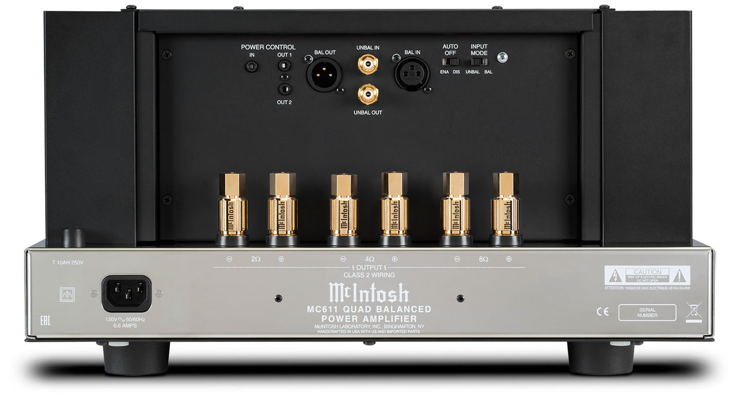 McIntosh MC611 1-Channel Solid State Amplifier - View 2