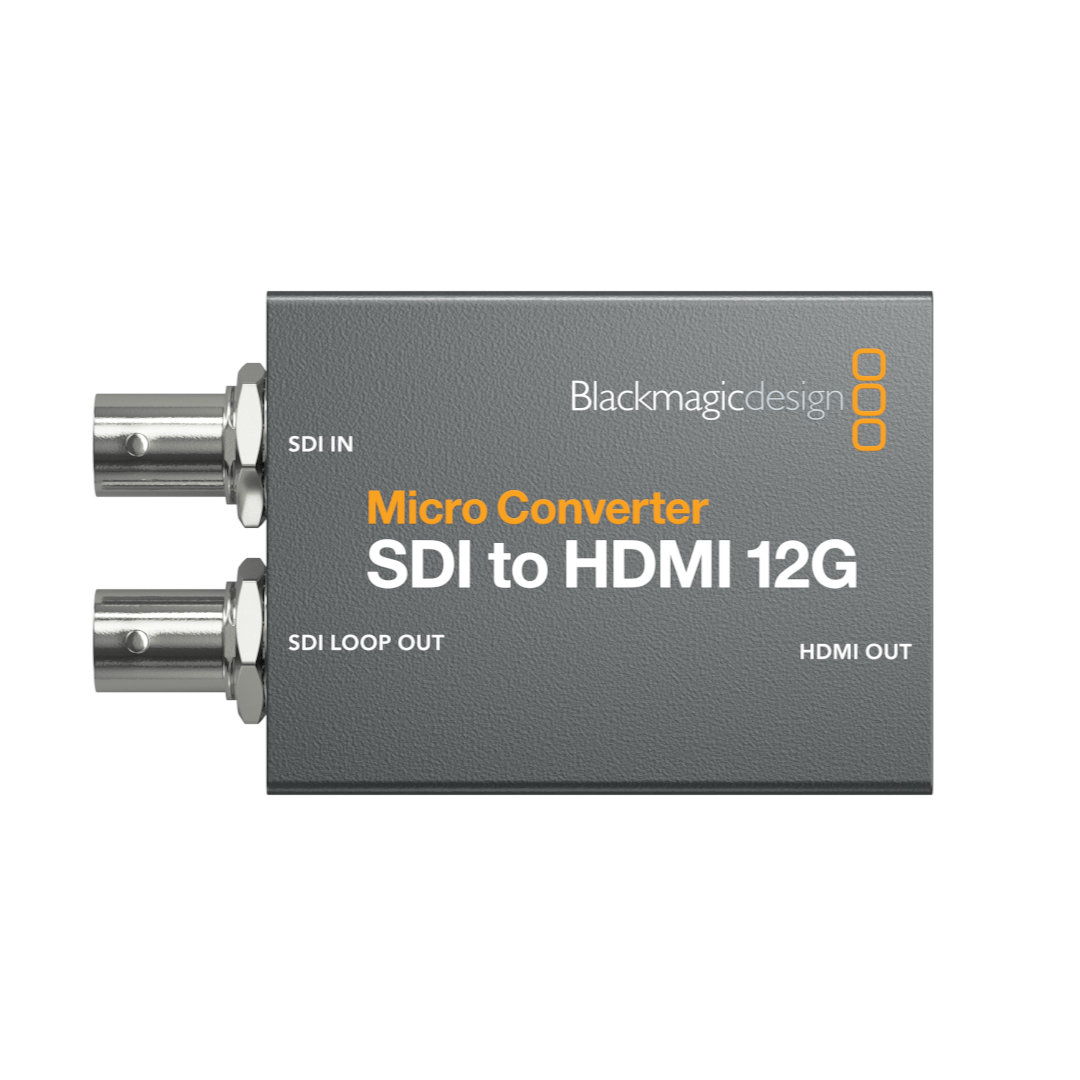 Blackmagic Design Micro Converter SDI to HDMI 12G (with Power Supply) product image