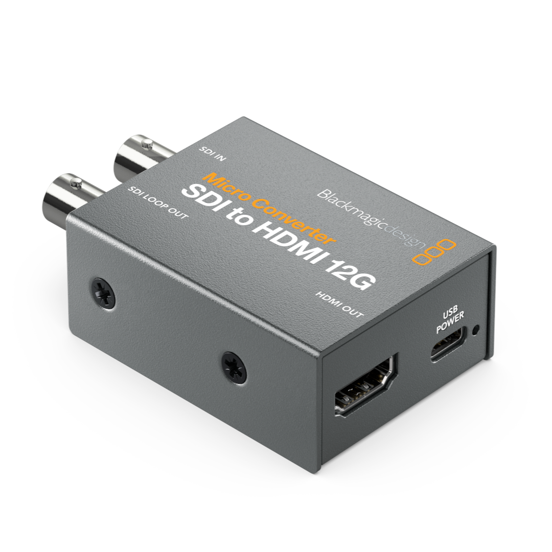 Blackmagic Design Micro Converter SDI to HDMI 12G (with Power Supply) detail image 3