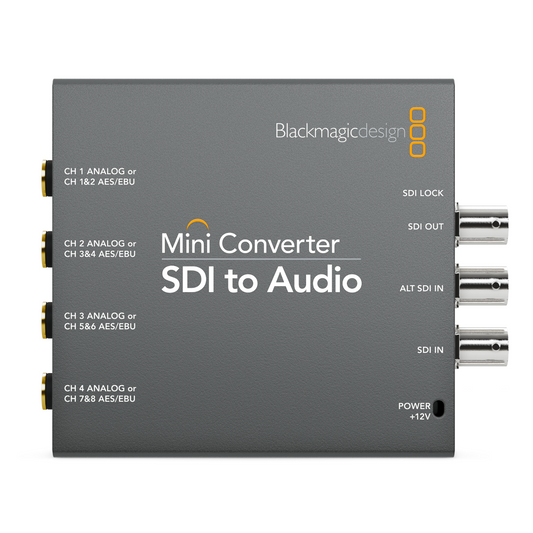 Blackmagic Design Mini Converter SDI to Audio product image