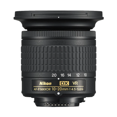 Nikon AF-P 10-20mm f/4.5-5.6G DX VR Lens
