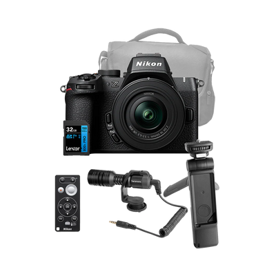 Nikon Z50 II Mirrorless Digital Camera with 16-50 Lens Creator Kit