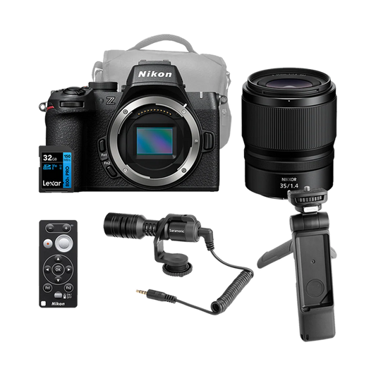 Nikon Z50 II Mirrorless Digital Camera with 35mm Lens Vlogger Kit