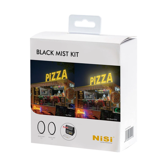 NiSi 95mm Black Mist 1/4 and 1/8 Filter Kit with Case