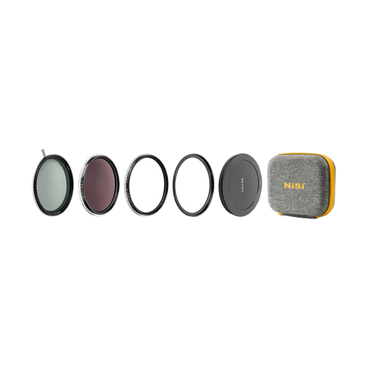 NiSi 77mm Swift VND Mist Kit 1-9 Stops (1-5-Stop VND, 4-Stop ND, Black Mist 1/4)