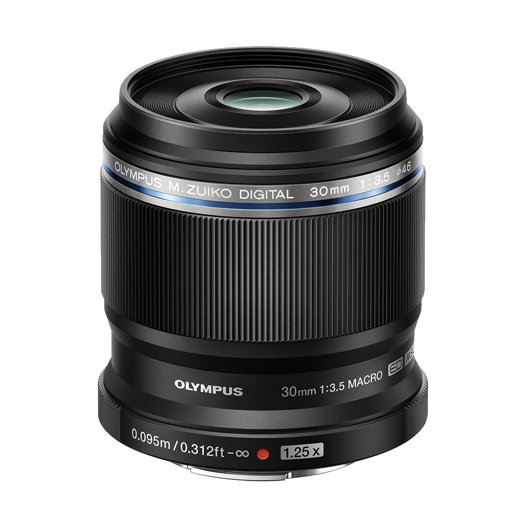 OM Systems Olympus M.Zuiko Digital 30mm f/3.5 Macro Lens (MFT) (Online Only. ETA 3-5 Days)