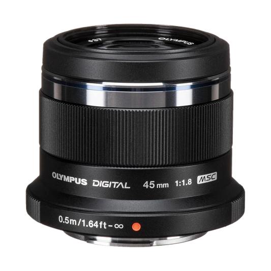 OM Systems Olympus M.Zuiko Digital 45mm f/1.8 Lens (MFT) (Online Only. ETA 3-5 Days)
