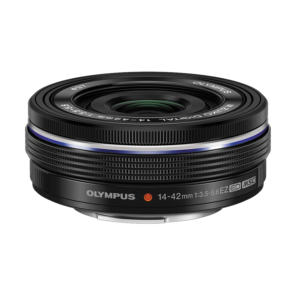 Olympus M.Zuiko Digital ED 14-42mm f/3.5-5.6 EZ Lens (Black) (Online Only. ETA 3-5 Days)