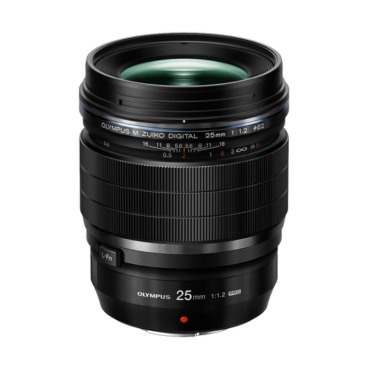 OM Systems Olympus M.Zuiko Digital ED 25mm f/1.2 PRO Lens (Online Only. ETA 3-5 Days)