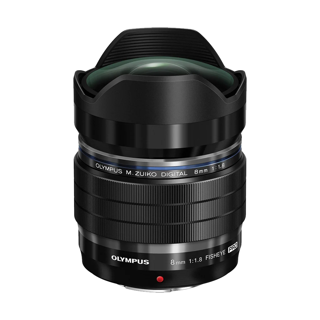 OM Systems Olympus M.Zuiko Digital ED 8mm f/1.8 Fisheye PRO Lens (MFT) (Online Only. ETA 3-5 Days)