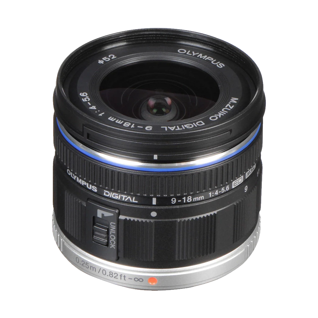 OM Systems Olympus M.Zuiko Digital ED 9-18mm f/4-5.6 Lens