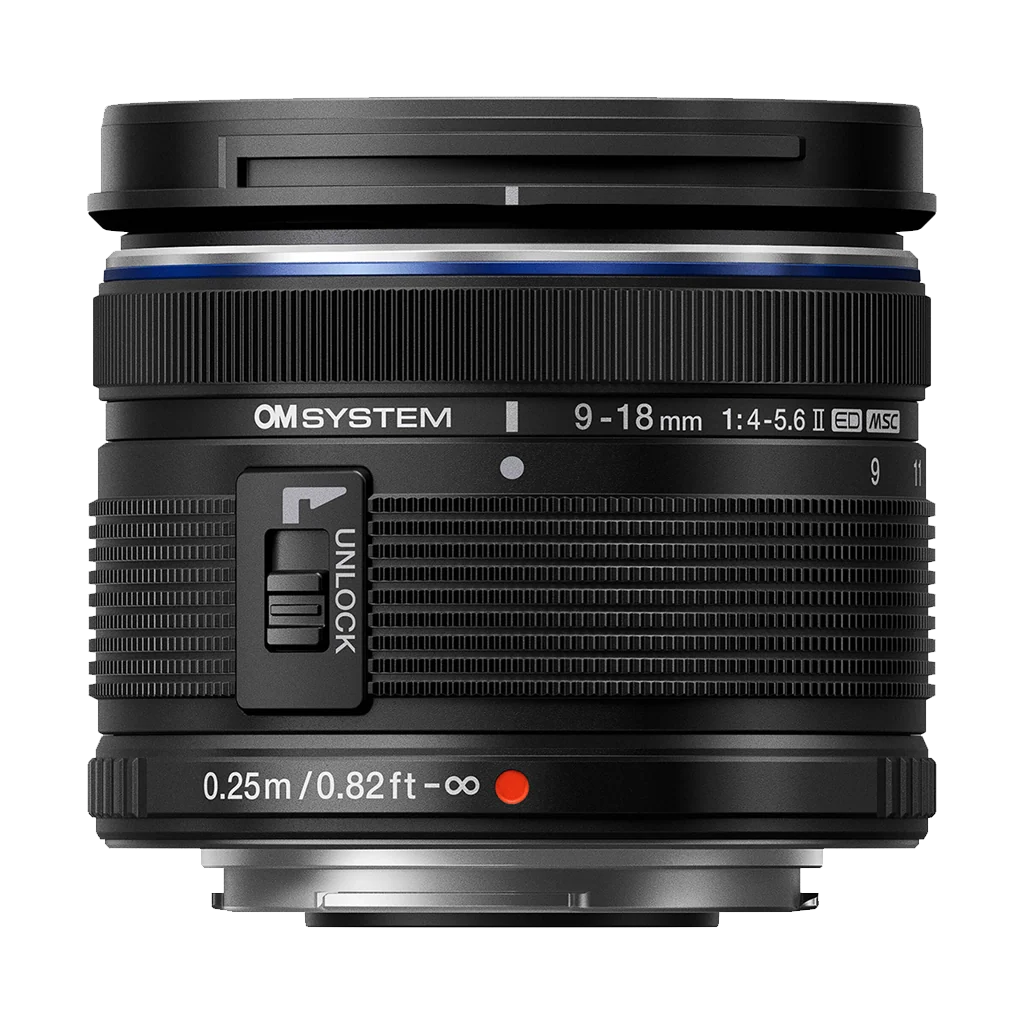 OM Systems OM SYSTEM M.Zuiko Digital ED 9-18mm f/4-5.6 II Lens (Micro Four Thirds)