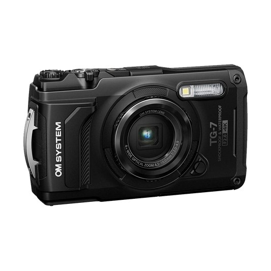 OM Systems OM SYSTEM Tough TG-7 Digital Camera (Black)