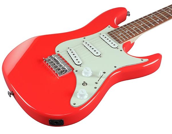 Ibanez AZ Series AZES31 Electric Guitar – Vermillion detail image 7
