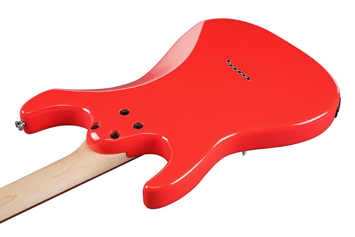 Ibanez AZ Series AZES31 Electric Guitar – Vermillion detail image 4