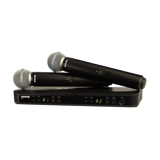 Shure BLX288/B58 Dual Wireless Handheld Mic System w/ Beta 58A - Shure - VisionSounds South Africa