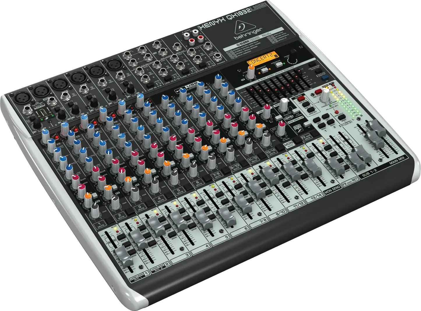 Behringer XENYX QX1832USB Premium Mixer with USB and Effects - Behringer - VisionSounds South Africa