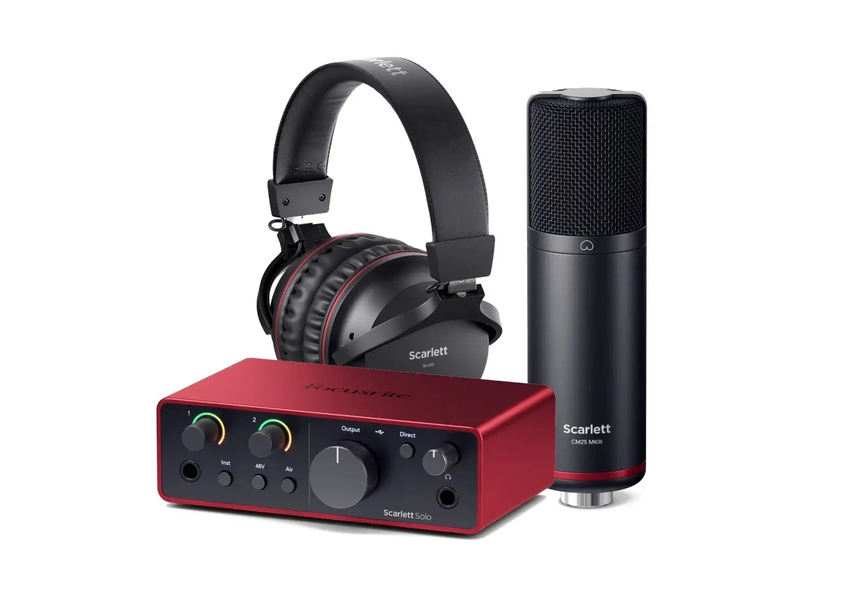 Focusrite Scarlett Solo Studio GEN4 - Focusrite - VisionSounds South Africa