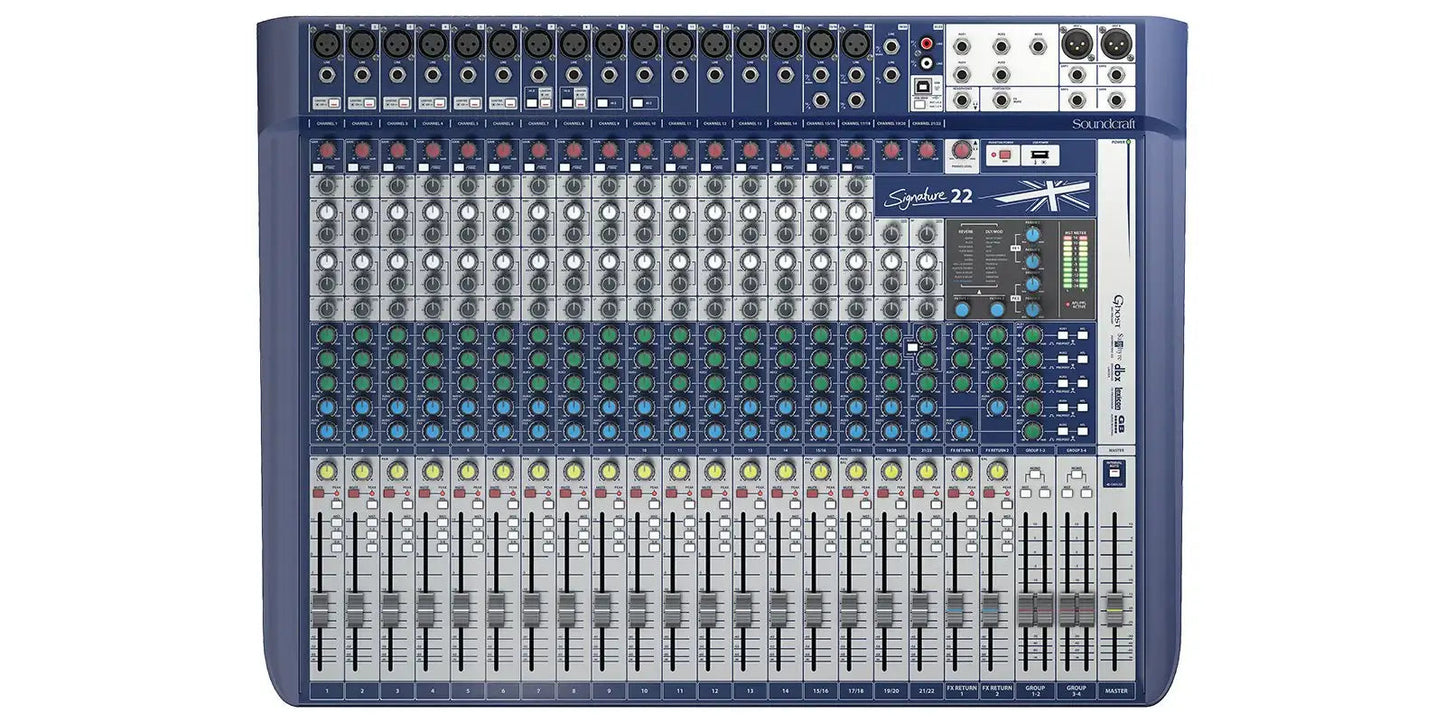 SoundCraft Signature 22 - Soundcraft - VisionSounds South Africa