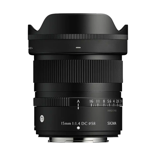 Sigma 15mm f/1.4 DC Contemporary Lens for Fujifilm X