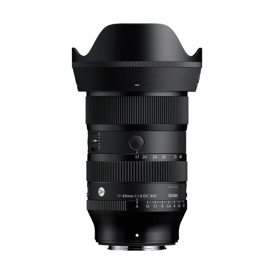 Sigma 17-40mm f/1.8 DC Art Lens (Fujifilm X)